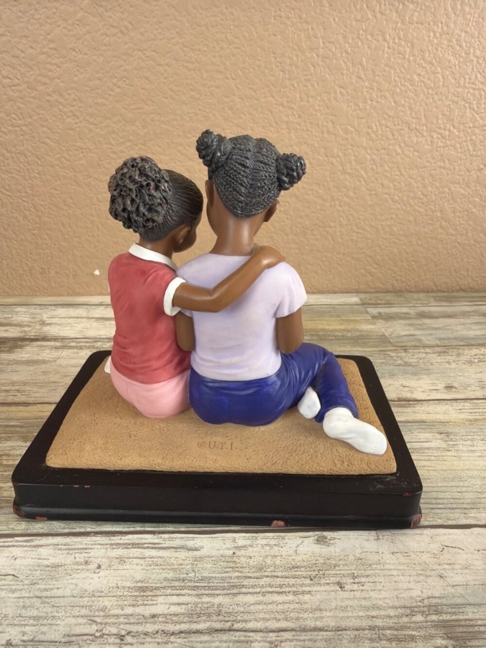 2 X United Treasures "Sisters Forever" Figurines African American Decor 1990s - Picture 9 of 16